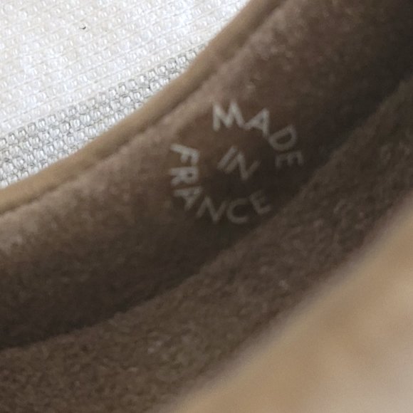 Mephisto Beige Leather Lace-Up Loafers - Picture 6 of 11